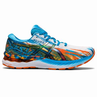 Férfi Asics Gel-Nimbus 23 Futócipő AS3478506 Világos Türkiz/Arany Narancssárga